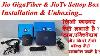Jio Gigafiber Jiotv Settop Boîte U0026 Installation Comment Faire Pour Unboxing U0026 Installer Jio Internet Haut Débit