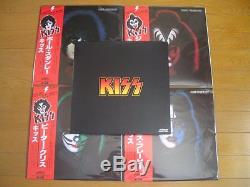 Kiss 4 Solo Lp Et Promo Box Set Japon Top