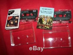 La Beatles 16 Boîte De Cassette Réglée Rubber Soul Revolver Roll Top Sgt Pepper