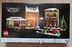 Lego 10308 Holiday Main Street Nouveau, Set Scellé (scuff Sur Le Dessus De La Boîte)