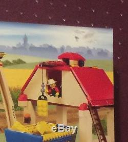 Lego New City Farm Set 7637 Box Le Coin Supérieur A Mis En Peluche Sticker Mark