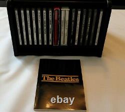 Les Beatles 16 X CD 1988 Us En Bois Roll Top Box Boîte À Pain Boîte À Pain Avec Livret