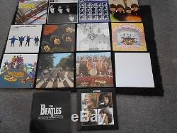 Les Beatles. Très Rare, Boîte En Bois Roll Set 14 Lp Vinyl Lp Records 1988