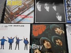Les Beatles. Très Rare, Boîte En Bois Roll Set 14 Lp Vinyl Lp Records 1988