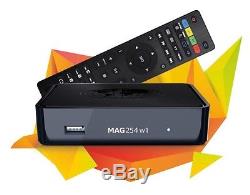 Mag 254w1 Wifi Wifi 150mb Iptv Streamer Set Top Box Multimédia Internet Tv Hd