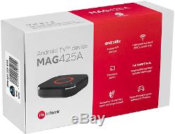 Mag 425a Infomir & Hb-digital 4k Iptv Set Top Box Android Tv 8.0 Multimédia Tv #