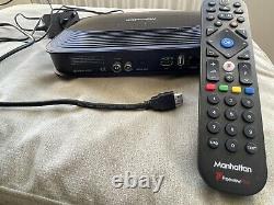 Manhattan T3-r Hdr 4k Ultra Hd Smart Freeview Play Tv Recorder 1 To Noir