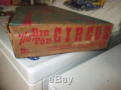 Marx Big Top Circus Dans Orig. Box 1950, S Rare Ensemble Comme Celui-ci