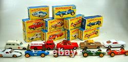 Matchbox Giftset G-4 Race’n’rally Set 1968 Top In Rare Roter Mail Order Box