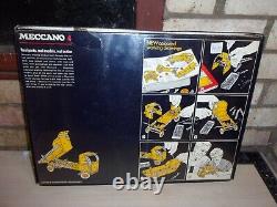Meccano 1970's Set 4 Avec Boîte Et Paperwork Encore Scellé 2 Top Corners Split