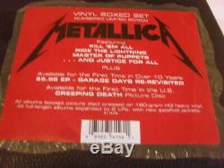 Metallica -limited Boxed De Super Mega Rare Ltd Edition Massive 10 Vinyle Top