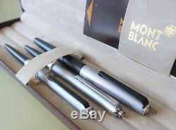 Montblanc, Schönes Schreibset Dans Box, 2 Kugelschreiber + 1 Füller, Top-zustand
