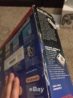 Nintendo Nes Control Deck Ensemble De Console Top Loading Rare Nes-101 Loader With Box