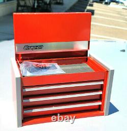 Nouveau Snap-on Rouge Candied Apple Micro Tool Box Rare Top & Bottom Set Mini Jewelry
