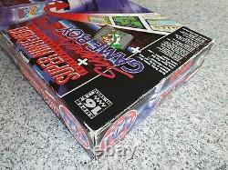 Plus Fun Set Snes Konsole Contrôleur Original Ovp Karton Box Super Nintendo Top