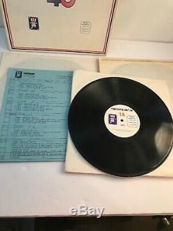 Rare Watermark American Top 40 Box Set 3 Lp Disques Vinyle Withcue Sheet 29/03/1975