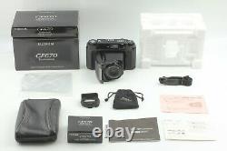 Rayons! Top Mint All In Box Set Fuji Fujifilm Gf670 Pro Black Camera De Japon