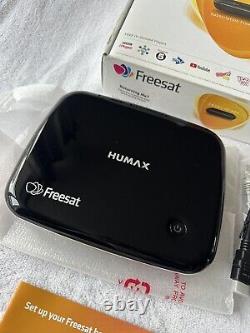 Récepteur HD Freesat Humax HB-1100S pour téléviseur avec boîtier décodeur 200+ chaînes - emballé