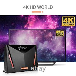 Récepteur TV numérique par satellite 4K DVB-S2X/T2/C Set Top Box Freesat Sky UK/DE Mars