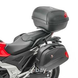 Set Sk22 Panniers Moto + Rack + Top Box Universel Bagtecs