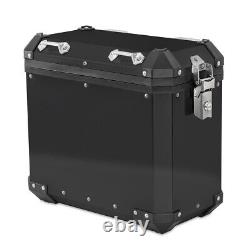 Set de valises en aluminium + Top Case pour Suzuki V-Strom 1050 / XT GX38 noir
