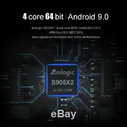 Smart Tv Box K7 Android9.0 S905x2 4 + 64go Set-top Box 2.4g + 5g Wifi 1000m Lan O1n2