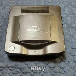 Snk Neo Geo Aes Rom CD Top Loding Jeu Console Arcade Stick Controller Set Box