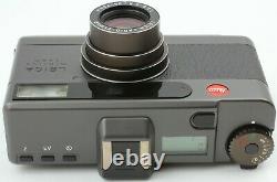 Super Rare! Top Mint In Box Leica Minilux Zoom Black Camera Bogner Set Japon