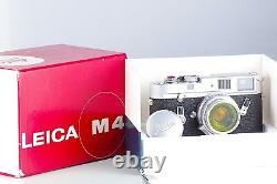 Super Top Leica Leitz Wetzlar M4 + Summicron 2/35 8 Éléments En Boîte Près De La Menthe