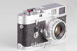 Super Top Leica Leitz Wetzlar M4 + Summicron 2/35 8 Éléments En Boîte Près De La Menthe