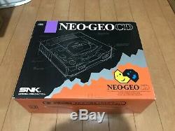 Système De Console Neogeo CD Par Le Haut Modèle De Chargement Et Ensemble De Jeux Japon Avec Box