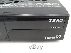 Teac Hdrm7250 Twin Tuner Tv Hd Pvr Hdmi Numérique Pvr Recorder Set Top Box Stb