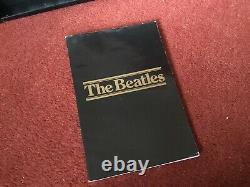 The Beatles Box Ensemble Complet Cassette Roll Top Boîte À Pain Avec Des Bandes Collection