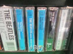 The Beatles Collection 16 Newithsealed Roll Top En Cassettes Boîte En Bois: Lot