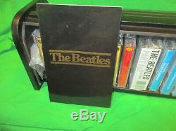 The Beatles Collection 16 Newithsealed Roll Top En Cassettes Boîte En Bois: Lot