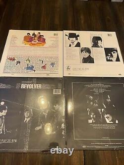 The Beatles Wood Roll Top Vinyl Lp Storage Box W Book 14 Set De Disques Scellés #2281
