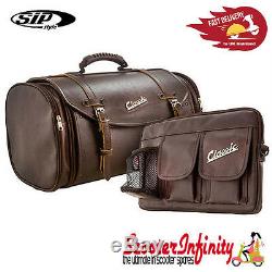 Top Case Box Bag Set Vespa Px Rouleau Gts / Gt / Gtv / LX Lambretta (fits Tout Transporteur)