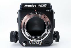 Top Mint Dans La Boîte Set? Mamiya Rz67 Pro II Wlf Body Camera Avec 120 Films Retour Japon