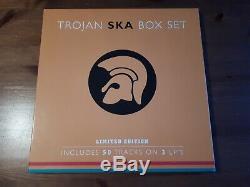 Trojan Records Ska Box 3xlp Vinyle Set Rar Top! Comme Neuf