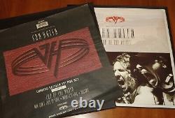 Van Halen 2x Uk Vinyl Lot Limited Box Déterminer Le Monde 12 & Poundcake 12