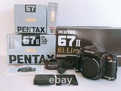 Very Rarefull Settop Mint In Box Pentax 67 II 61 Limited From Japon #45