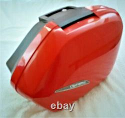 Vfr800 Vtec Red Top & Side Boxes / Panniers / Hard Bagage