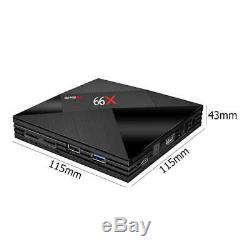 X99 Android 7.1 Tv Box Rk3399 4 Go + 32 Go 5g Wifi Set-top Box Withvoice À Distance #orp