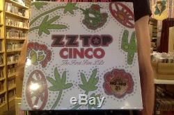 Zz Top Cinco Les Cinq Premiers Disques 5xlp Coffret Scellé Vinyle 180 G