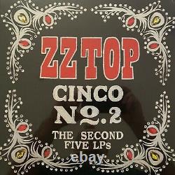 Zz Top Cinco N ° 2 Les Cinq Deuxièmes Lps (vinyl 5lp -box Set), Rhino