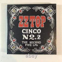 Zz Top Cinco No. 2 Le Deuxième Coffret De Cinq Lp De Vinyle 5 Lp Seeled